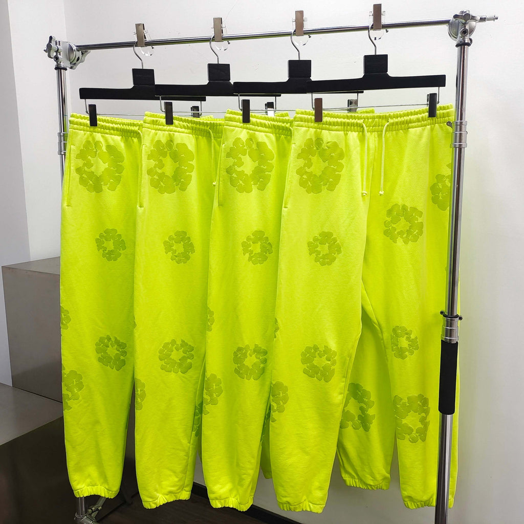 Pantalon Denim.Trs Fluo