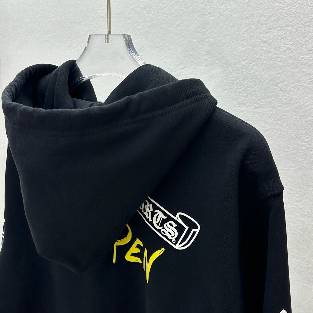 Gilet chrome noir / jaune