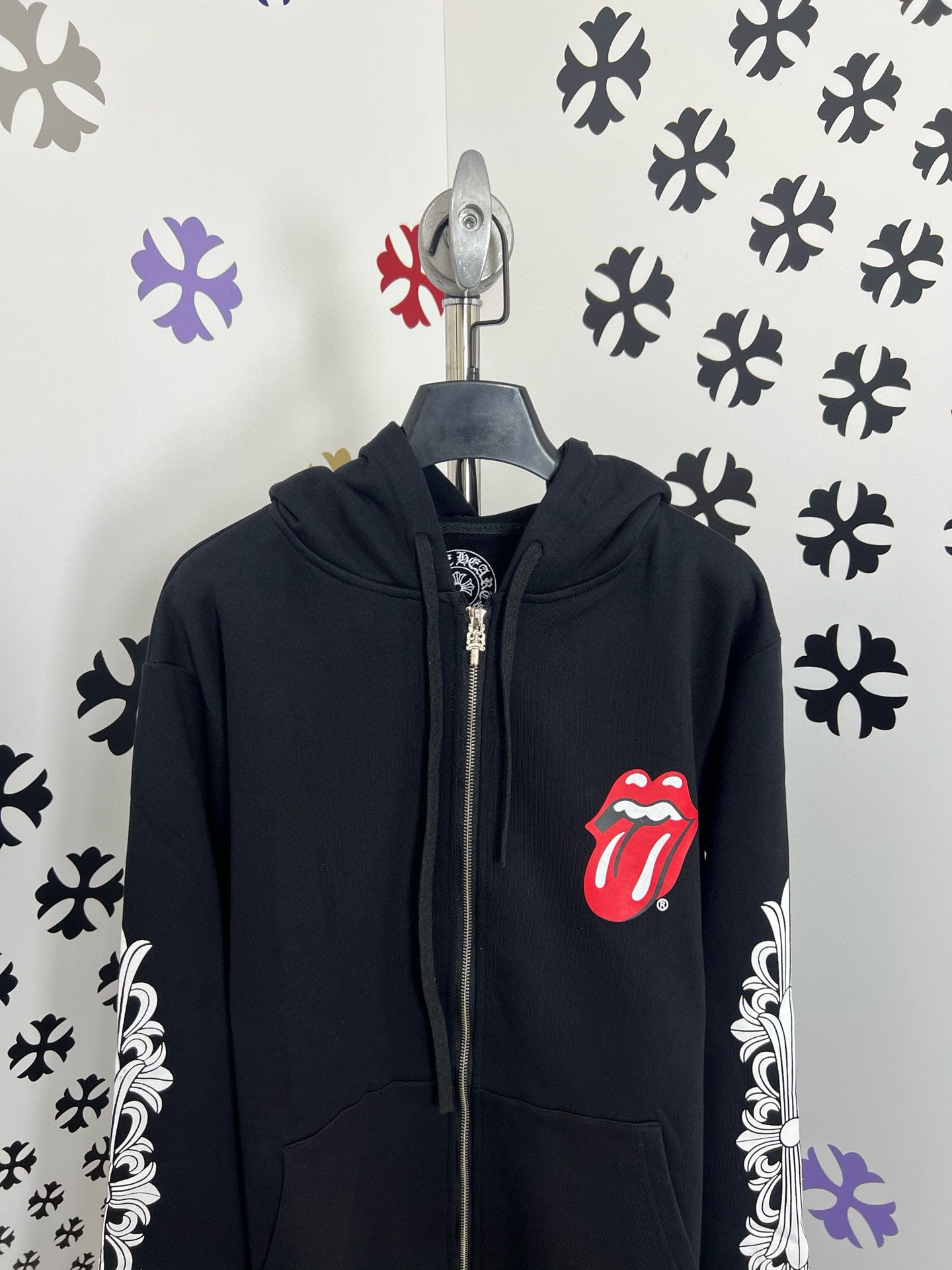 Sweat chuppa black  Chrome