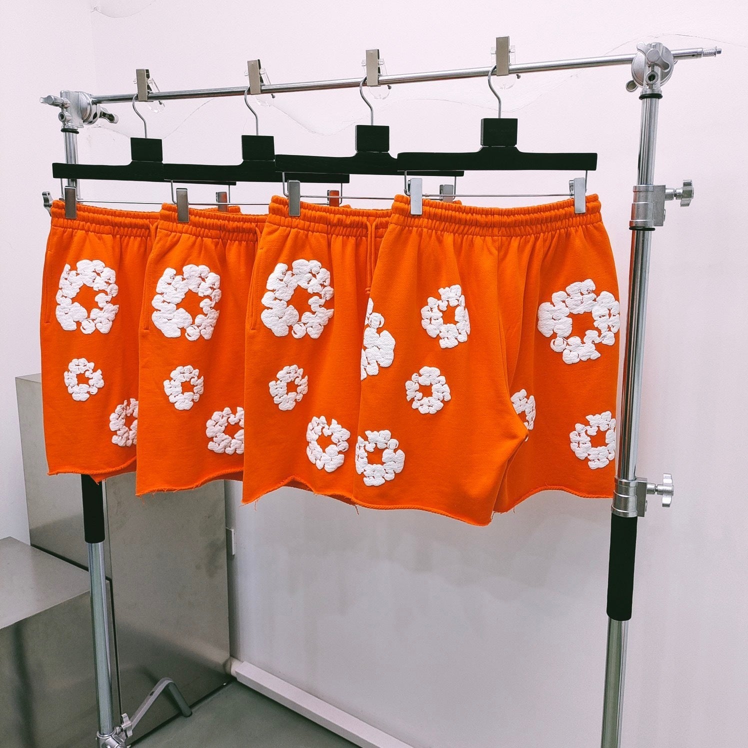 Short Denim.Trs Orange