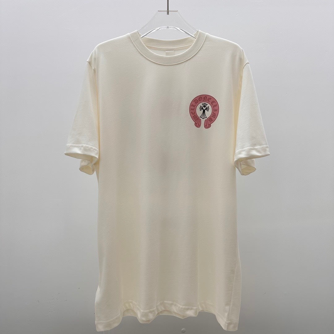 T shirt Chrome White Fer rosé