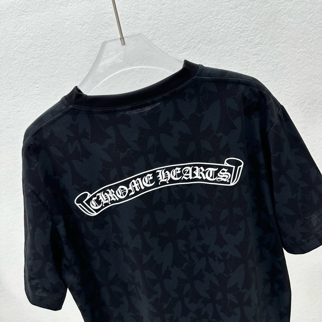 T shirt chrome Full croix