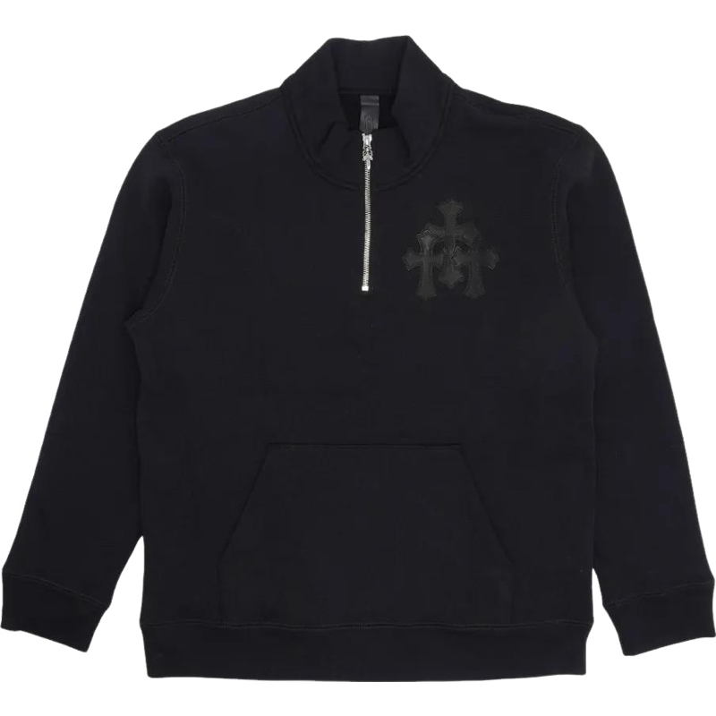 CHROME  Cemetery Cross quarter-zip sweatshirt