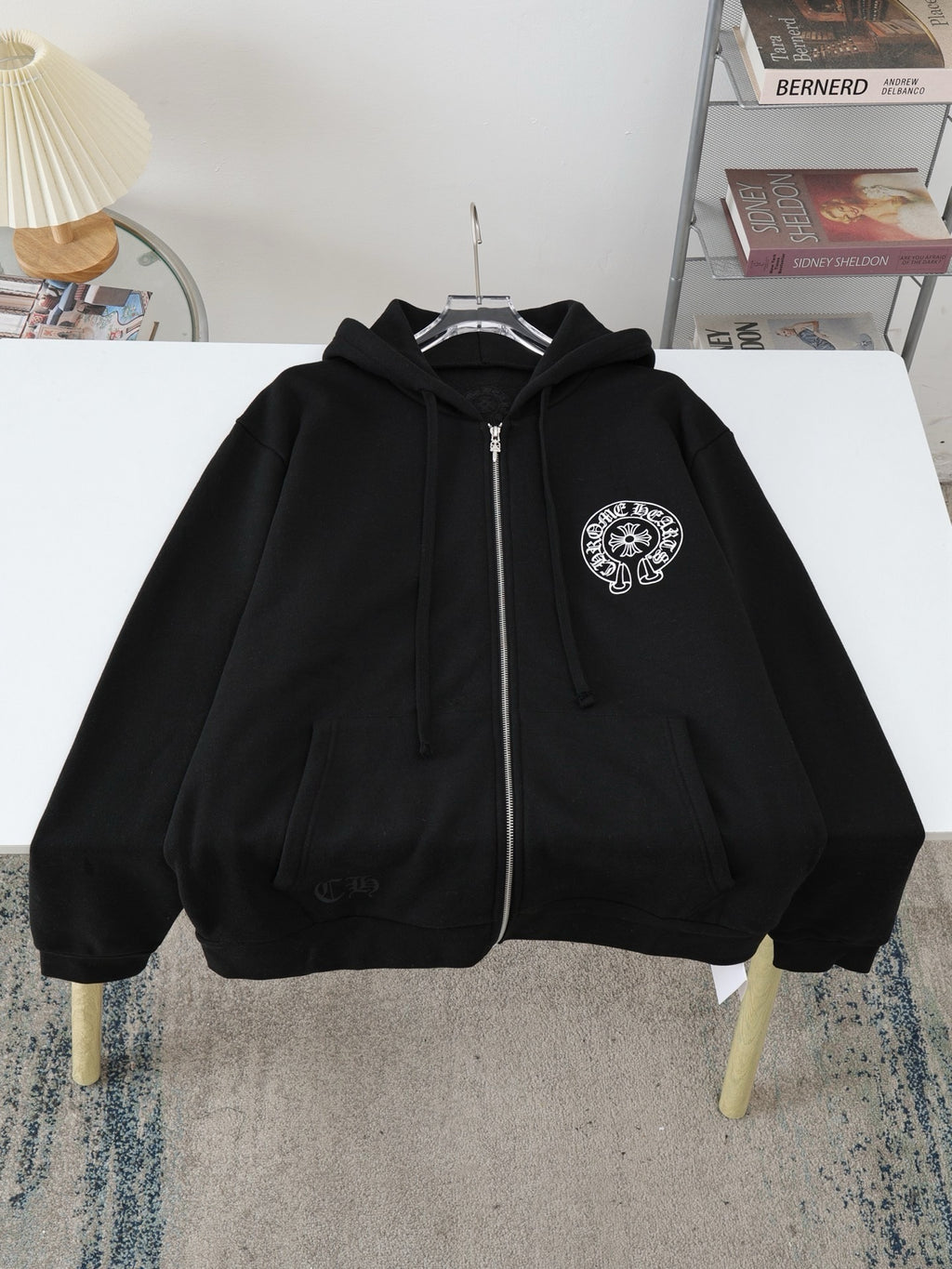 Gilet Chrome Noir Sanskrit print