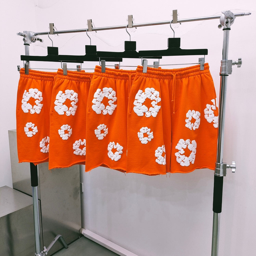 Short Denim.Trs Orange