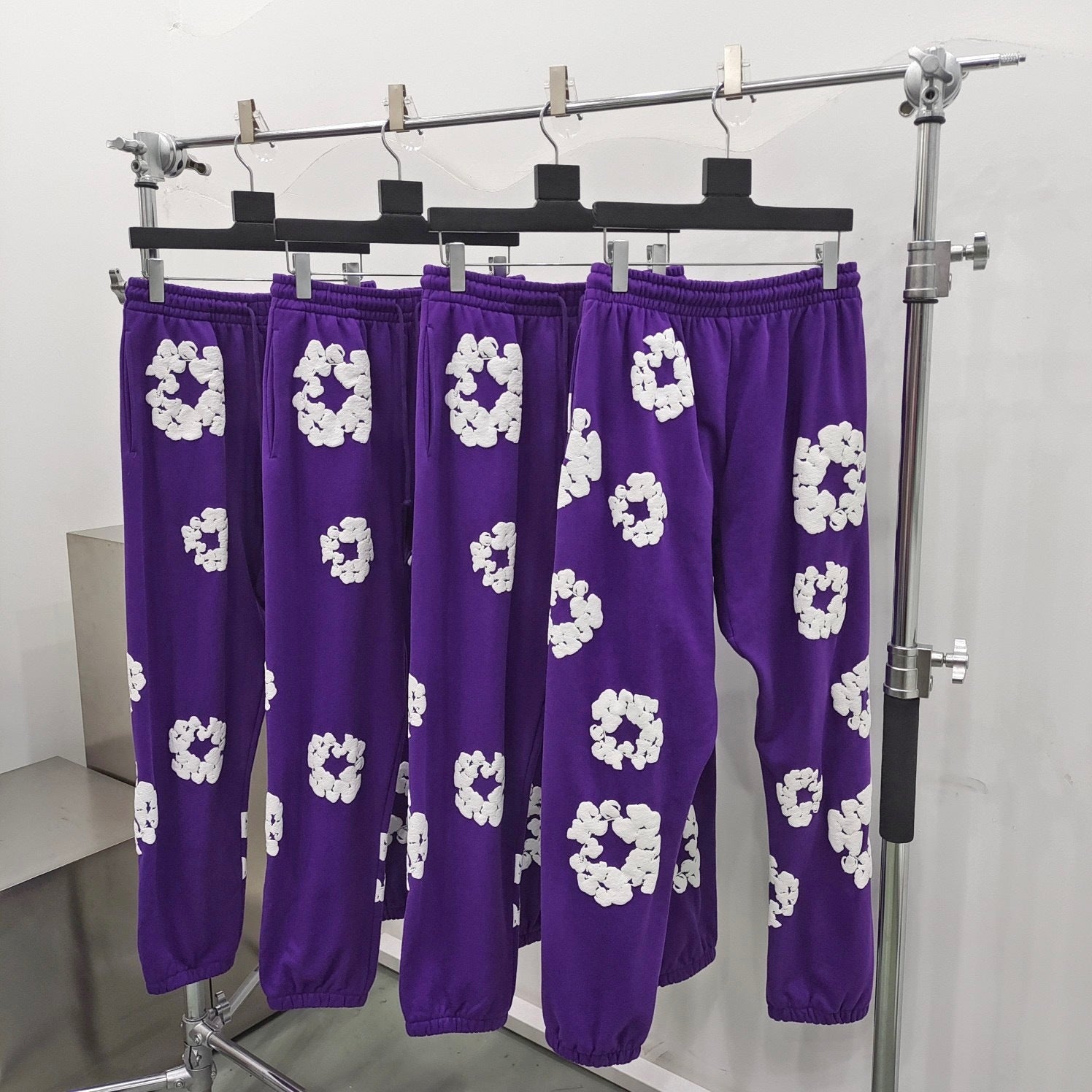 Pantalon Denim.Trs purple