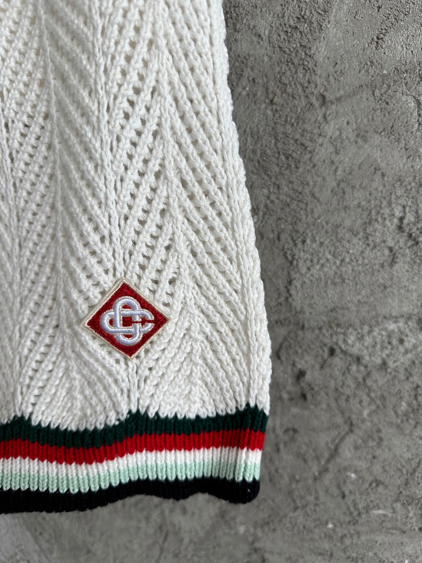 Short Casa B à crochet brodéé Montain