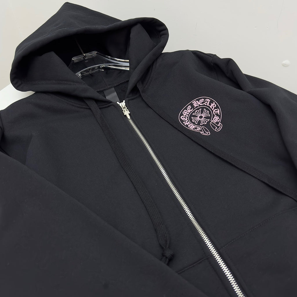 Sweat chrome black / pink