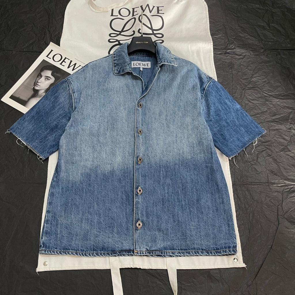 Chemise Anagramme Loew 10/10 bleu Denim