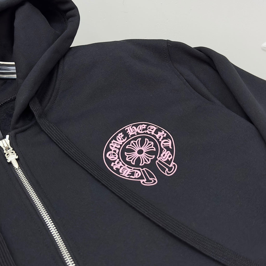 Sweat chrome black / pink