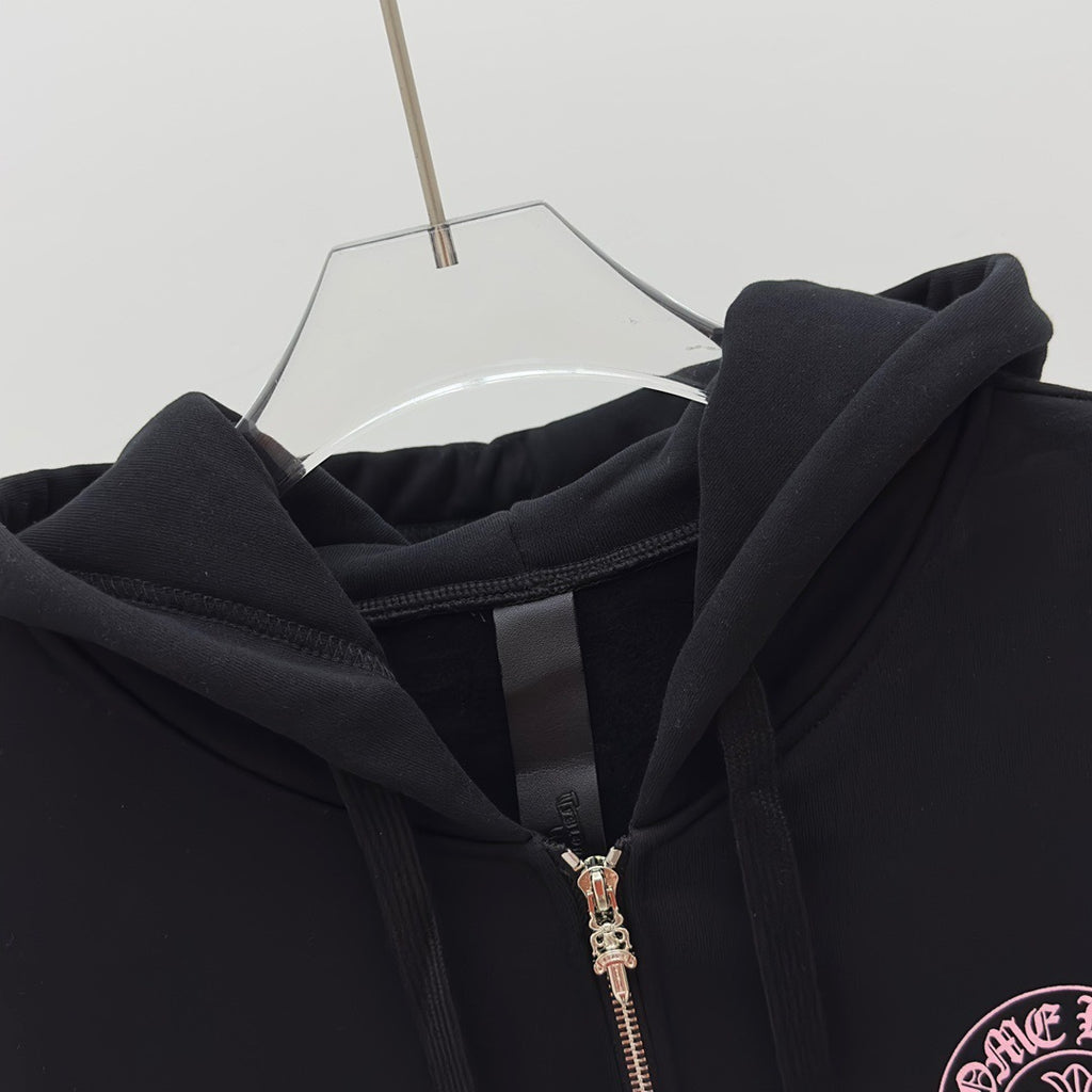 Sweat chrome black / pink