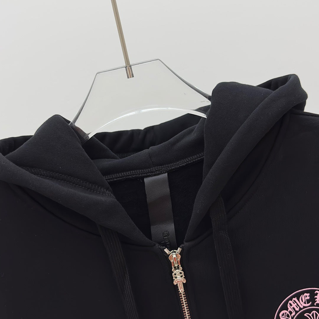 Sweat chrome black / pink