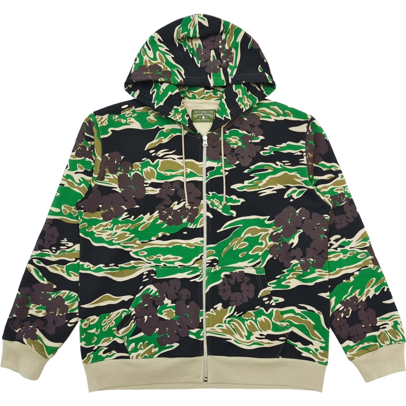 Sweat DENIM.Trs green millitary