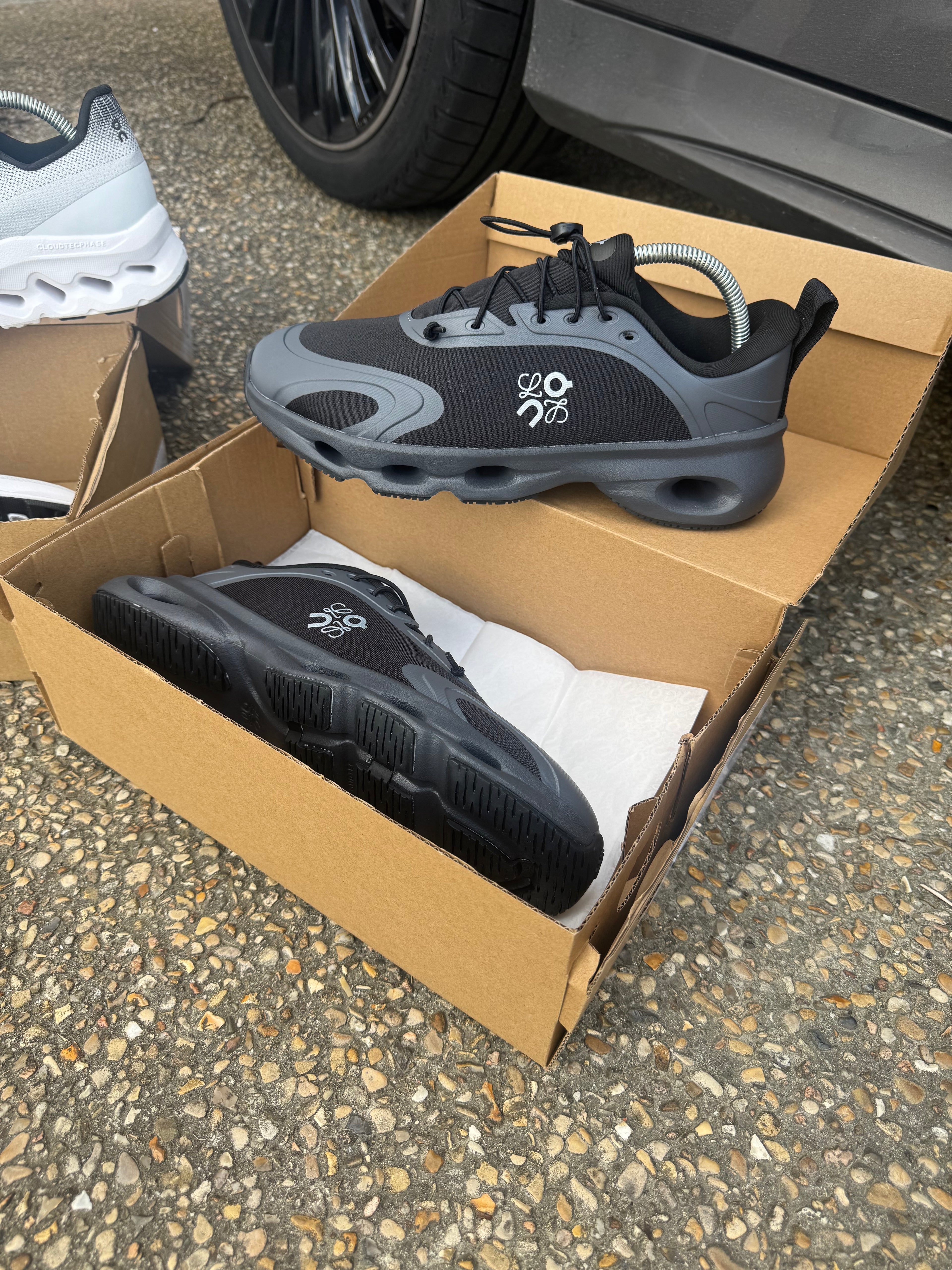 Sneakers on cloud x loewe Black