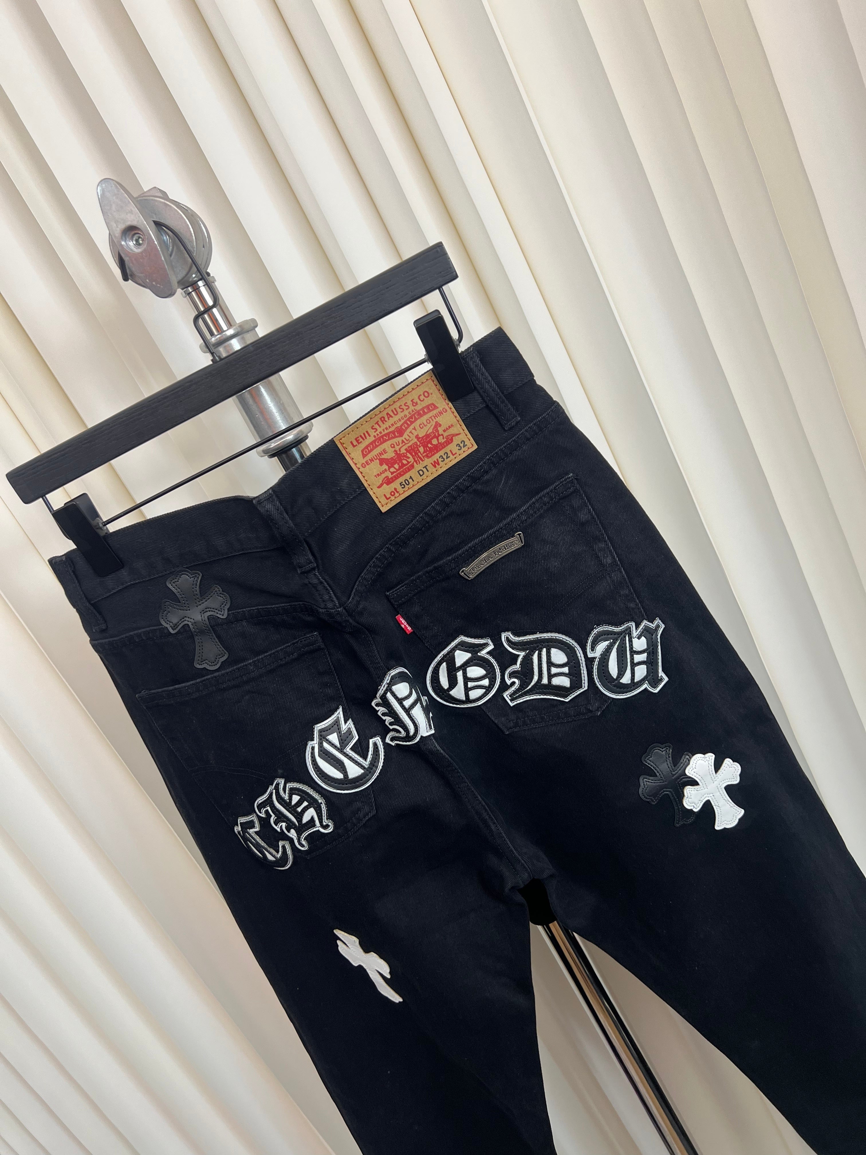 Jean Chrome noir / grey croix