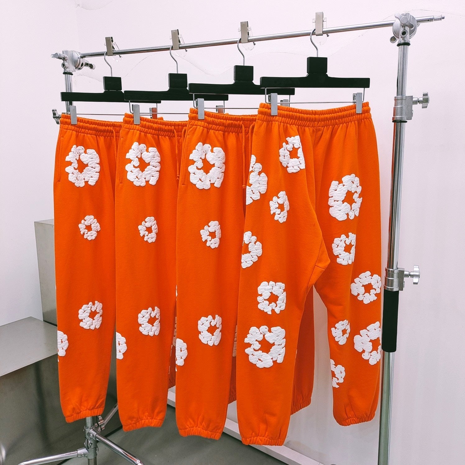 Pantalon Denim.Trs Orange