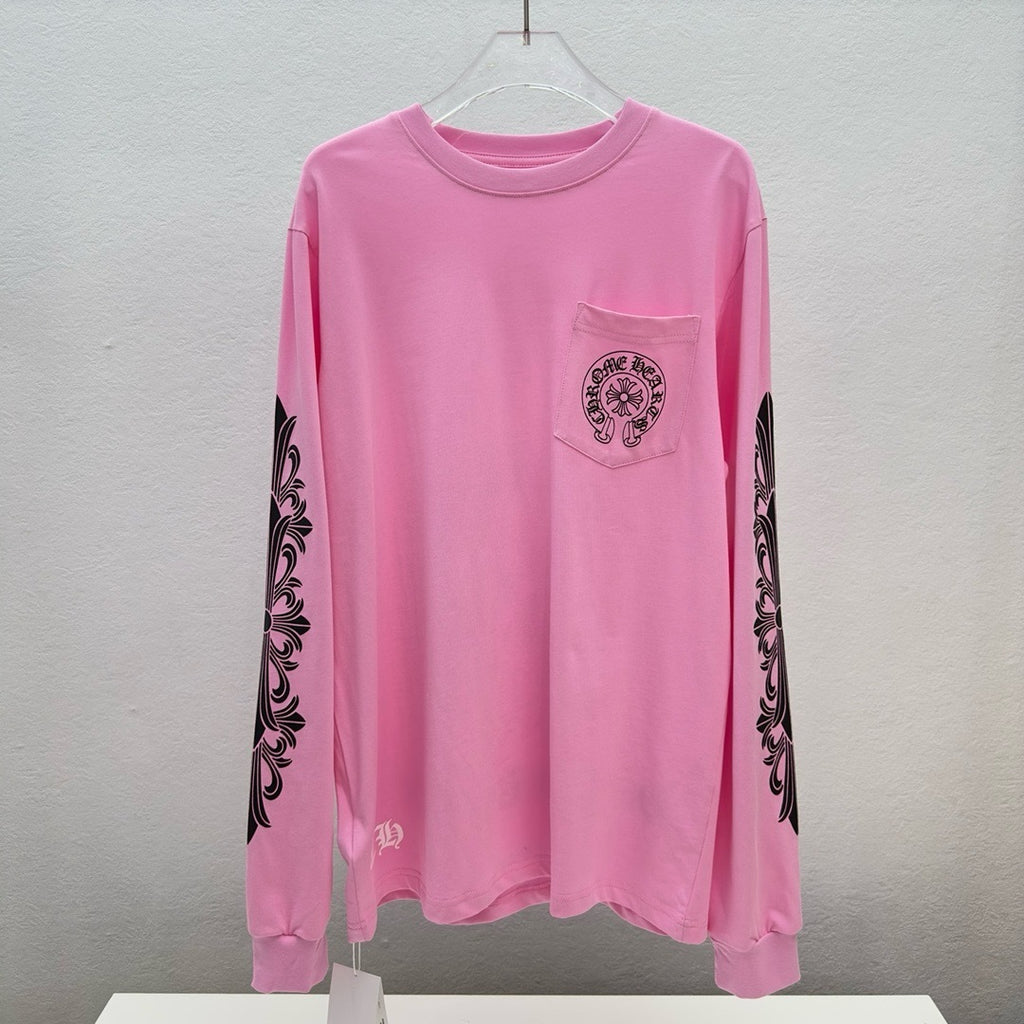T shirt  Chrome pink long sleeve