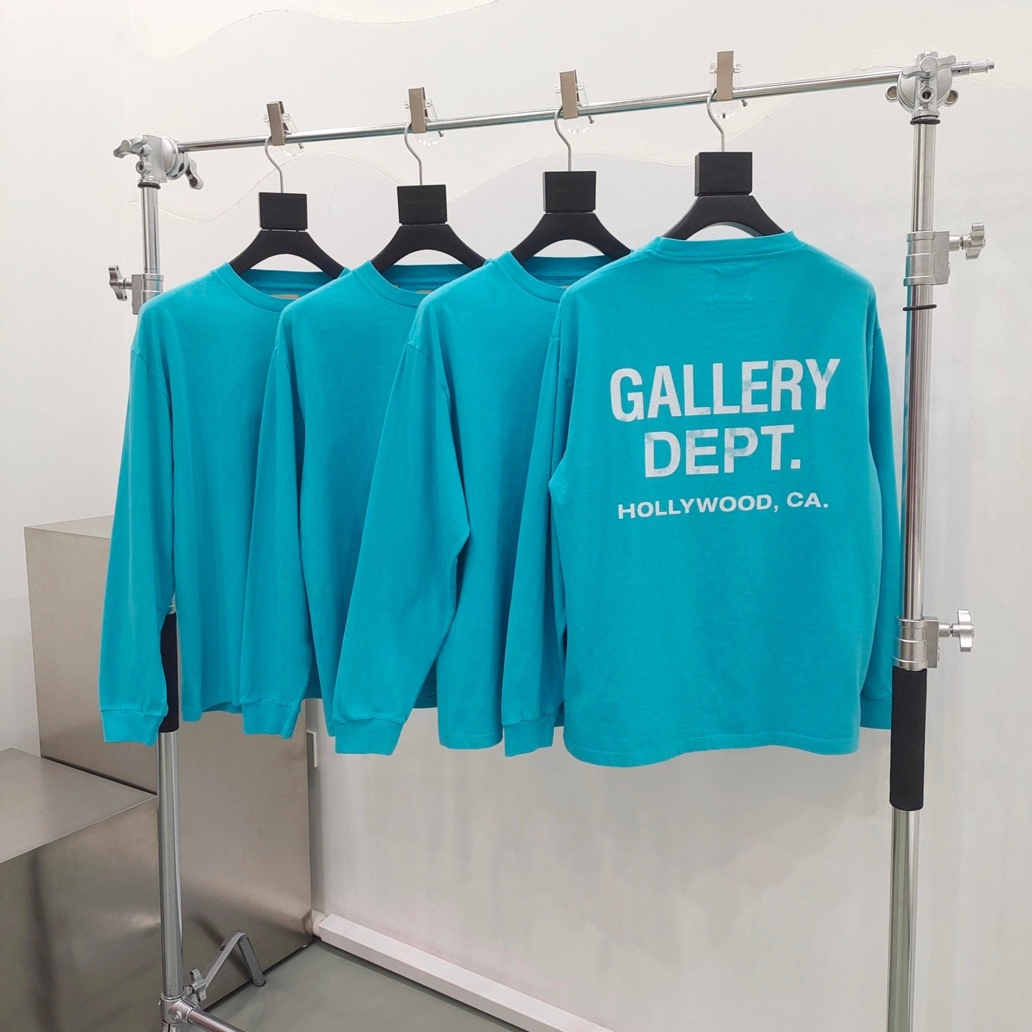 T shirt long sleeve Gallery blue