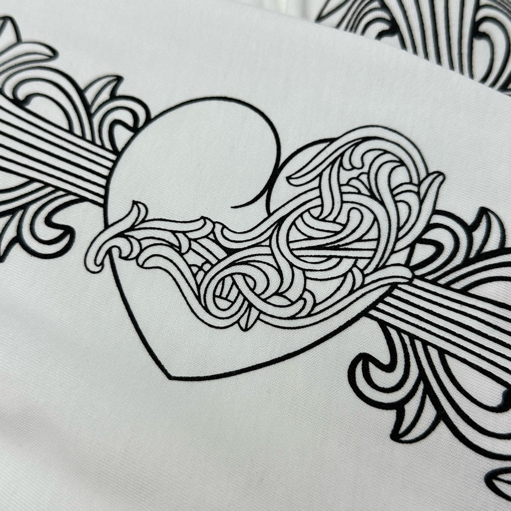 T shirt Cœur Chromé