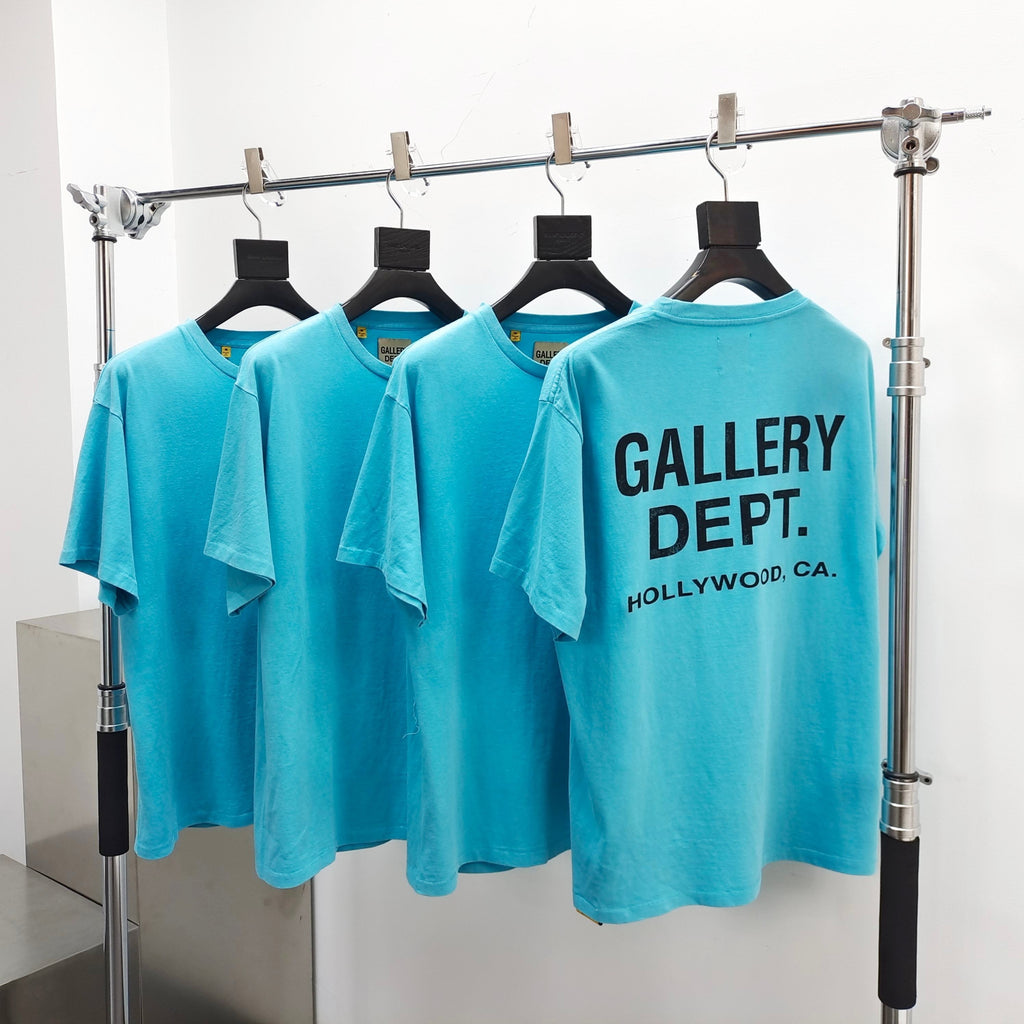 T shirt Gallery blue / black