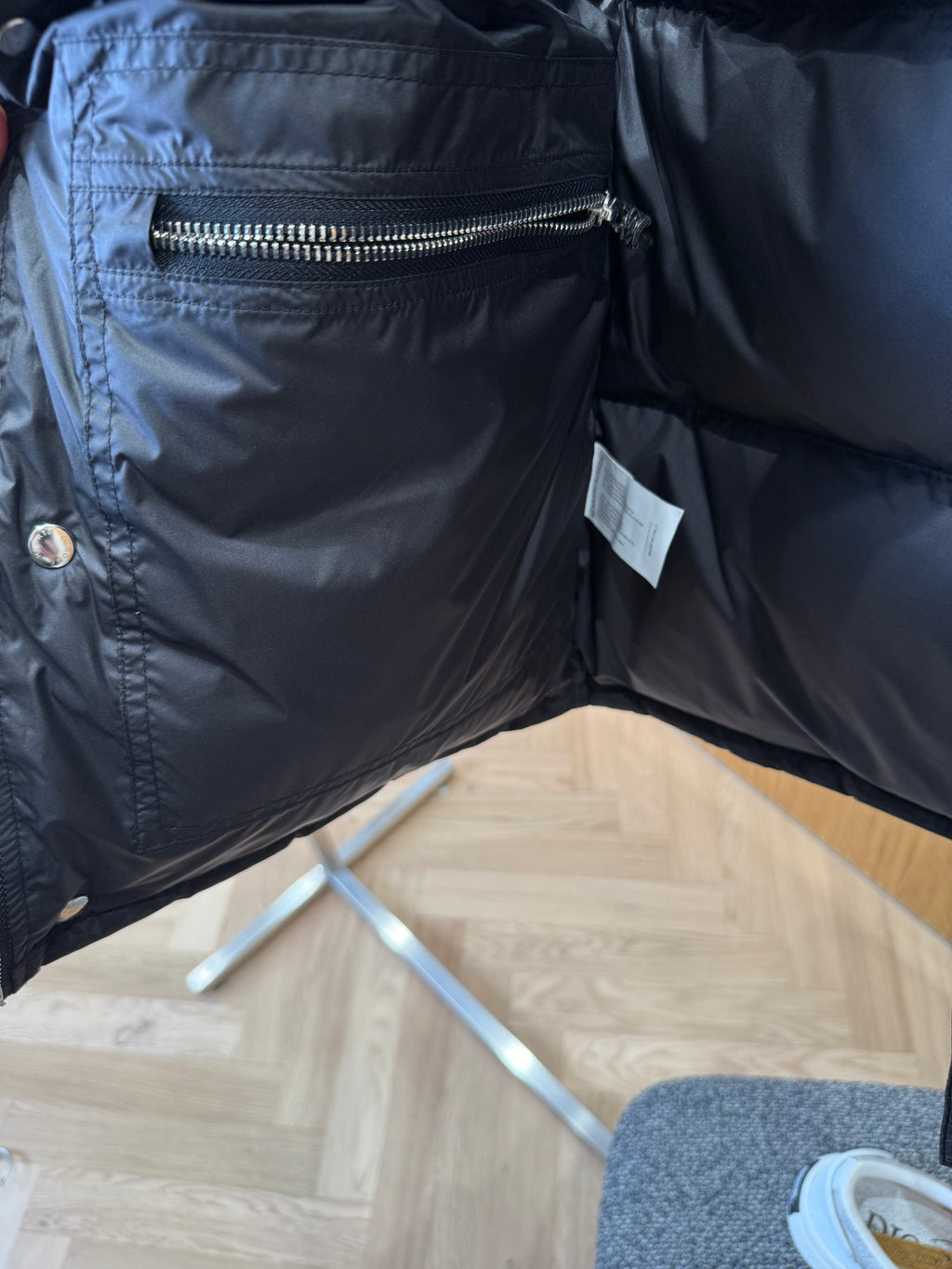 Gilet sans manche Chrome noir