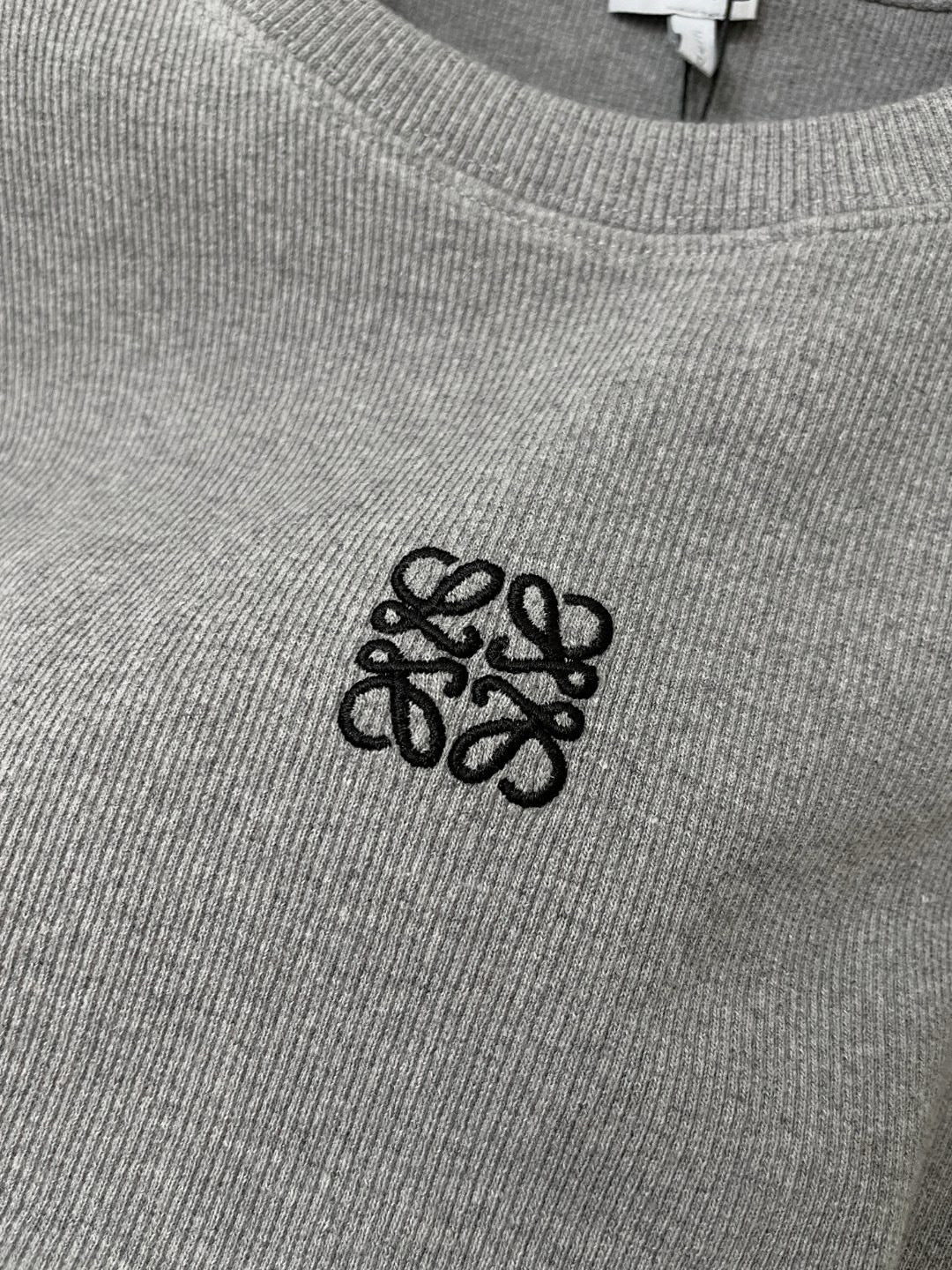 Pull  coton  grey Loew