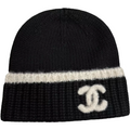 Bonnet chnl noir