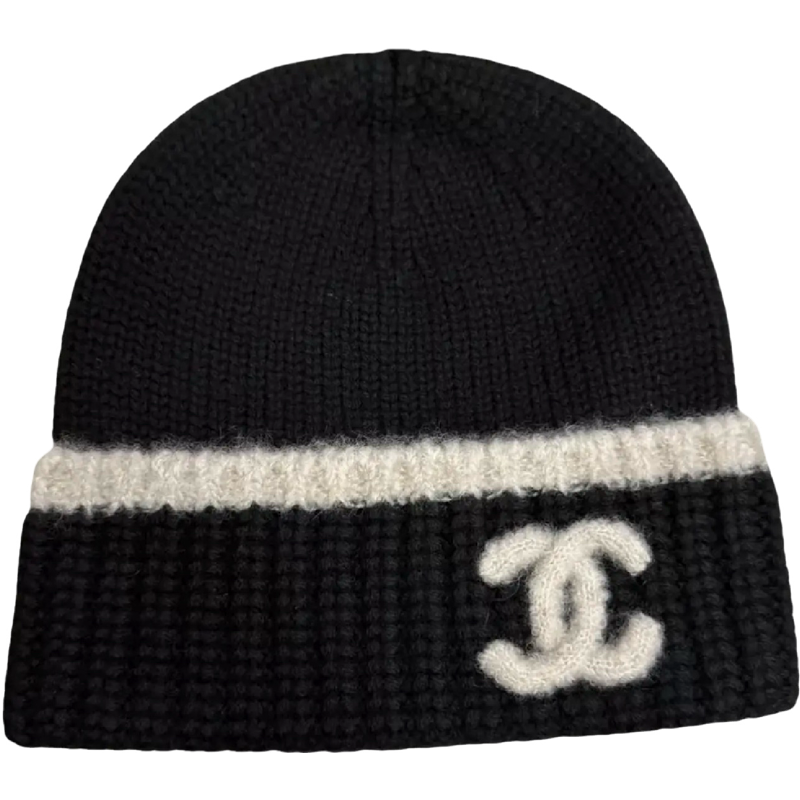 Bonnet chnl noir