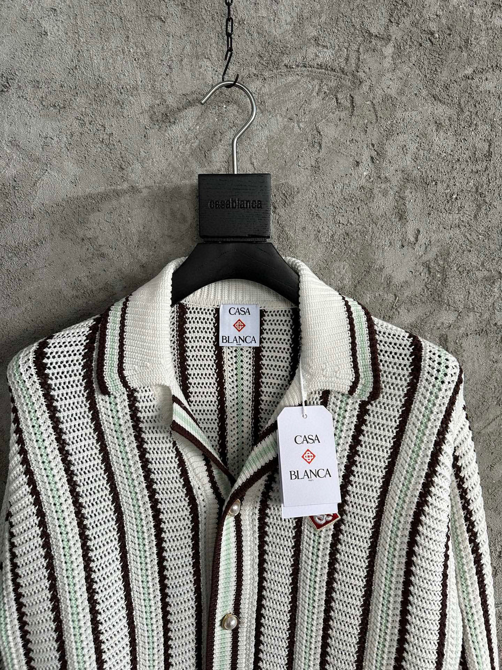 Casa B CHEMISE À MANCHES LONGUES EN CROCHET