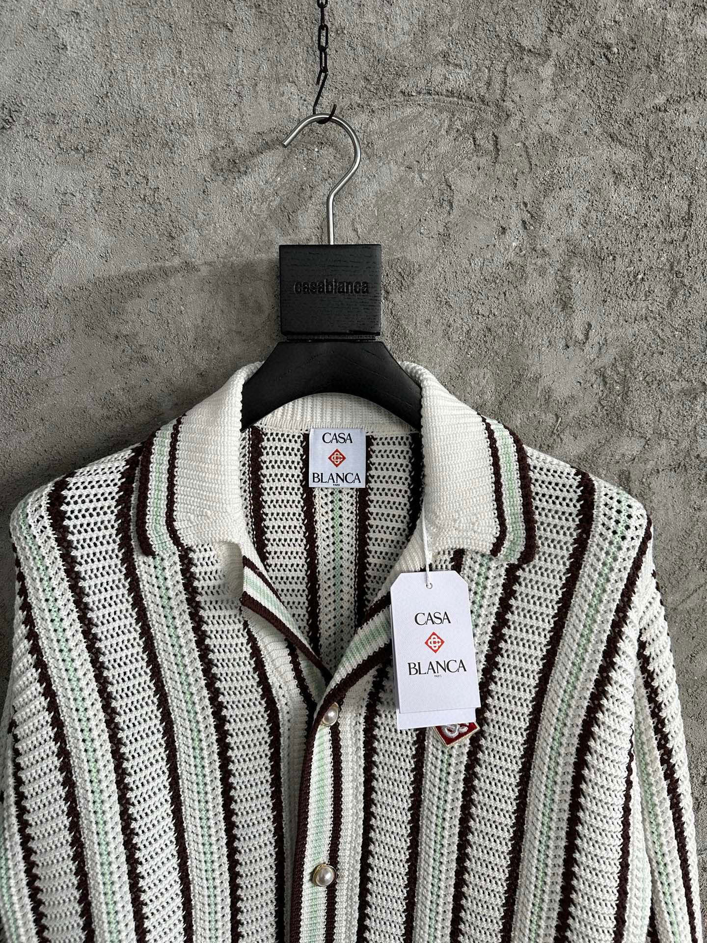 Casa B CHEMISE À MANCHES LONGUES EN CROCHET