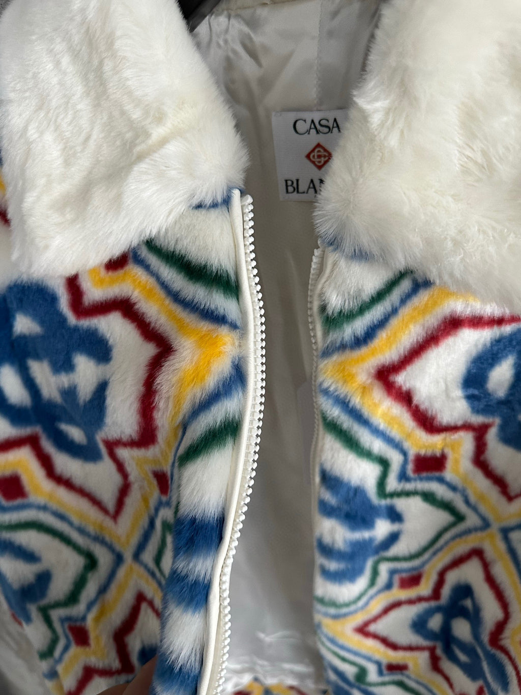 Veste Casa B Fourrure Jacquard