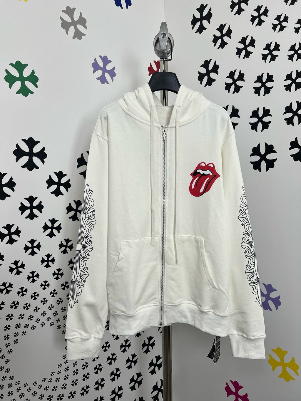 Sweat chuppa white Chrome