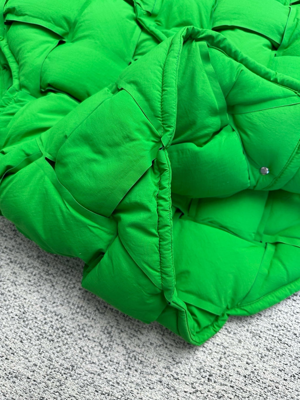 Doudoune en duvet de Canard vert Bottega