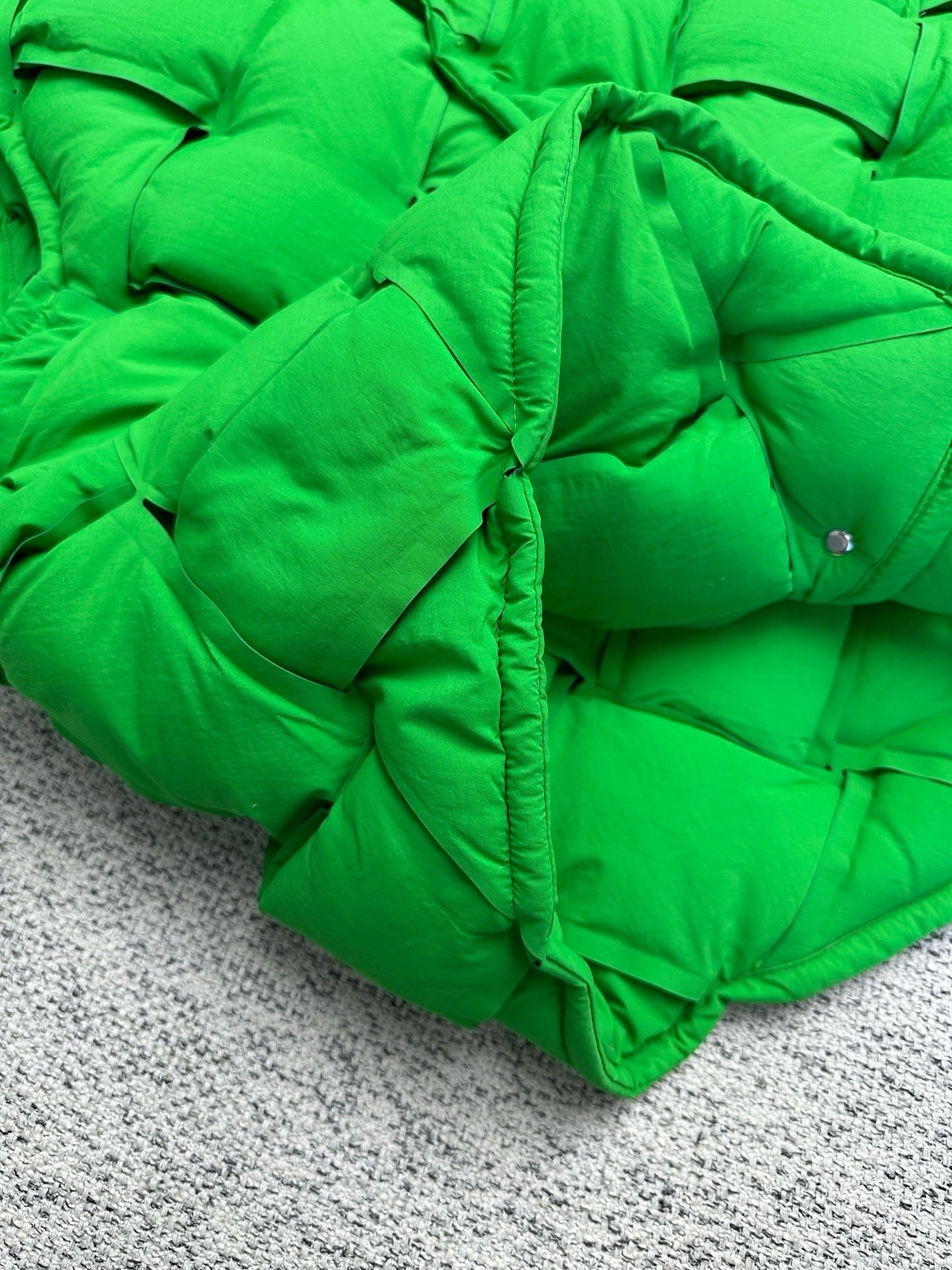 Doudoune en duvet de Canard vert Bottega