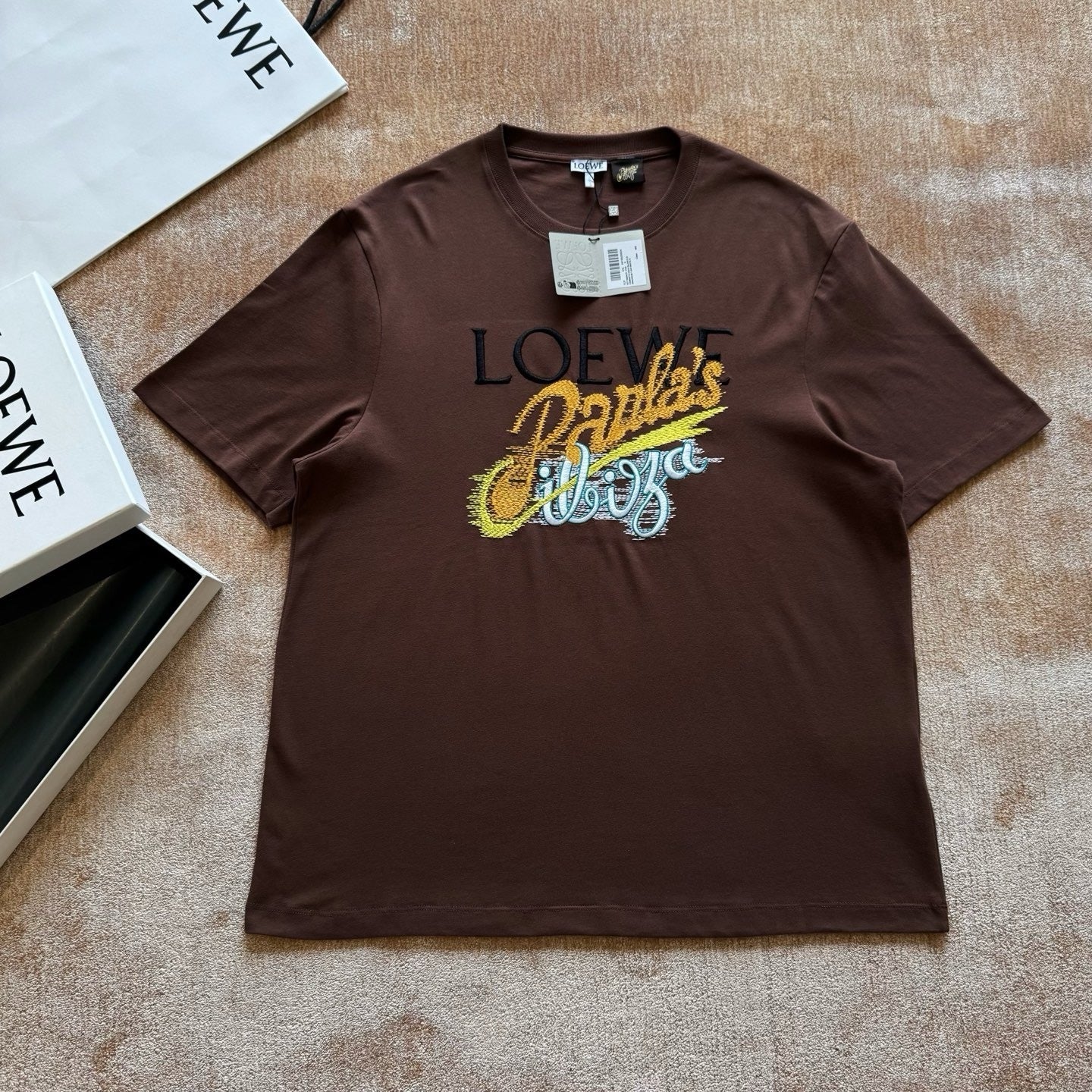 T shirt Loew Paula ibiza 10/10 Marron