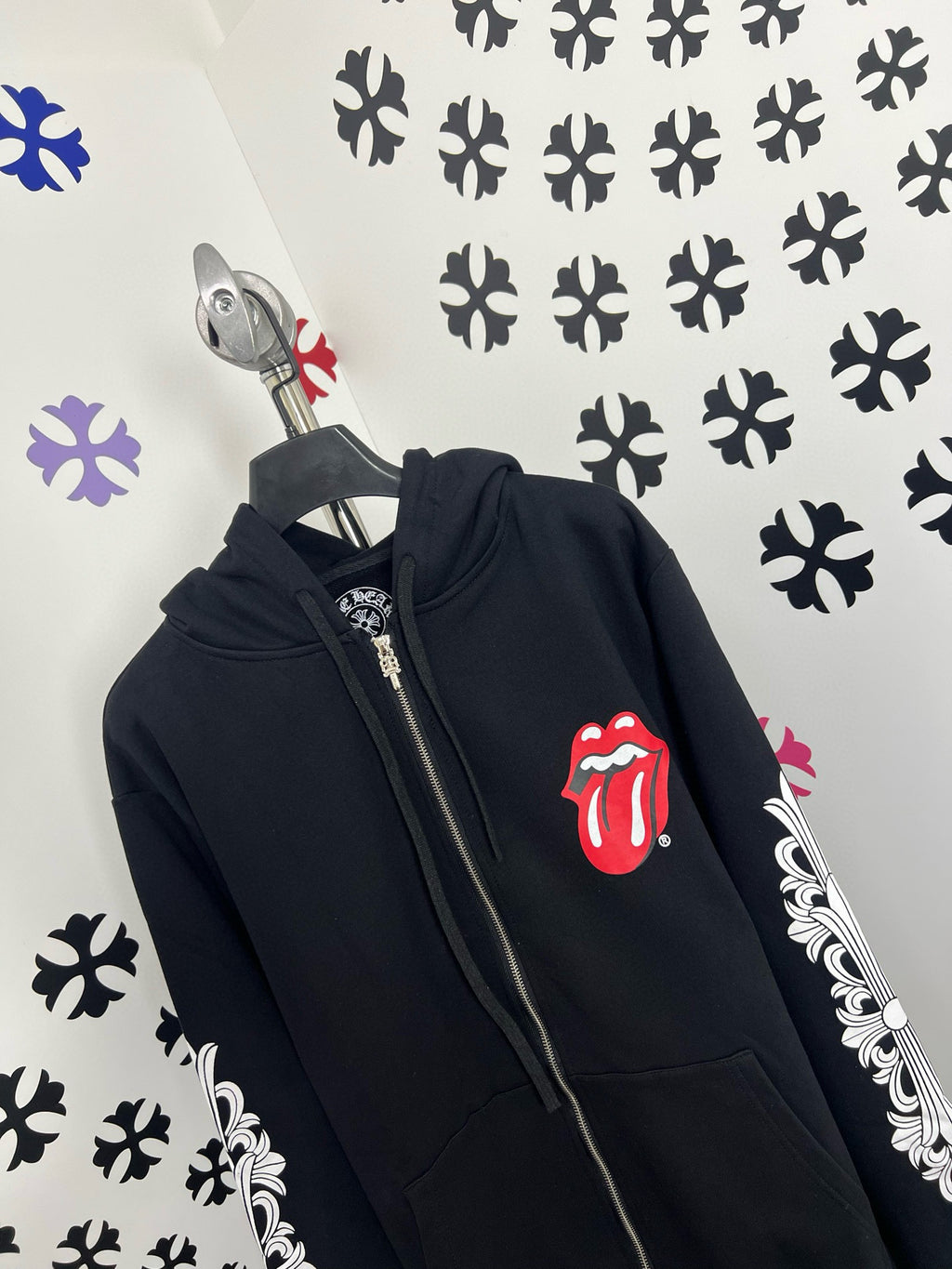 Sweat chuppa black  Chrome