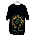 T shirt chrome green / yellow