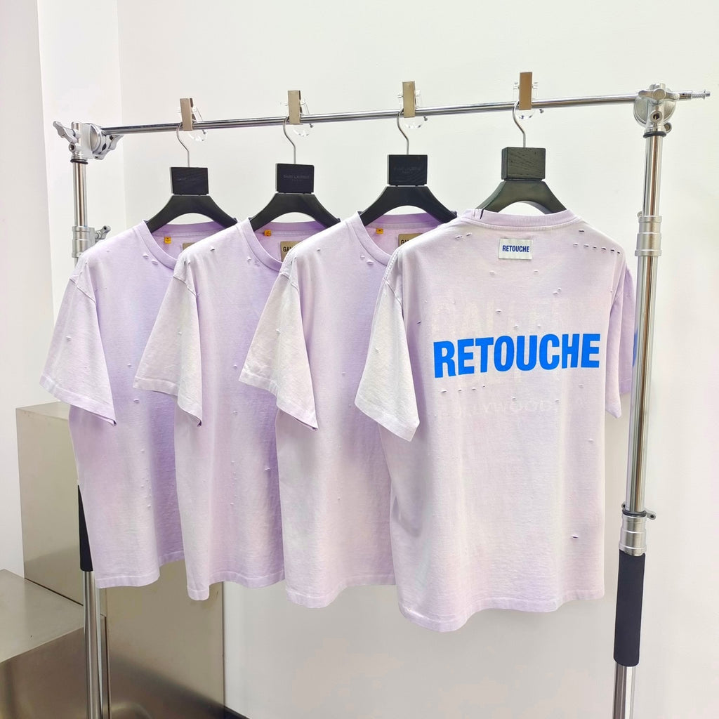 T shirt purple Retouche Gallery