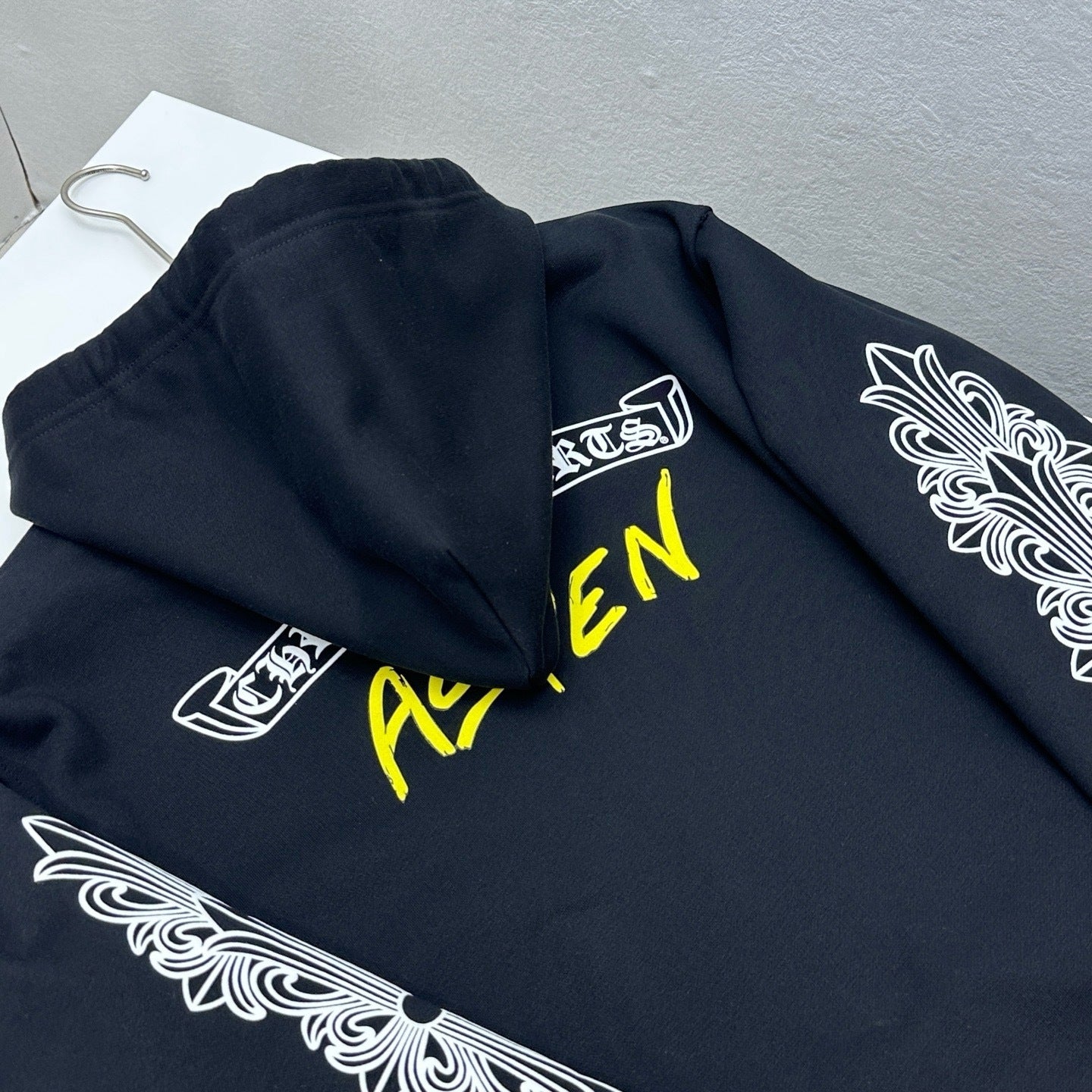 Gilet chrome noir / jaune