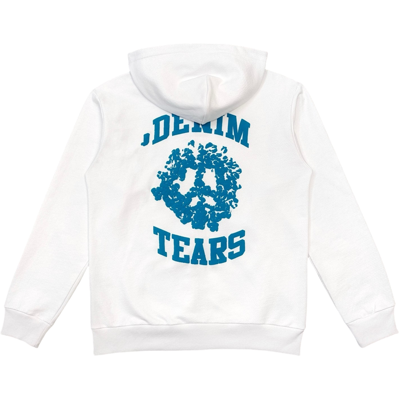Gilet zippé D.tears White / Blue