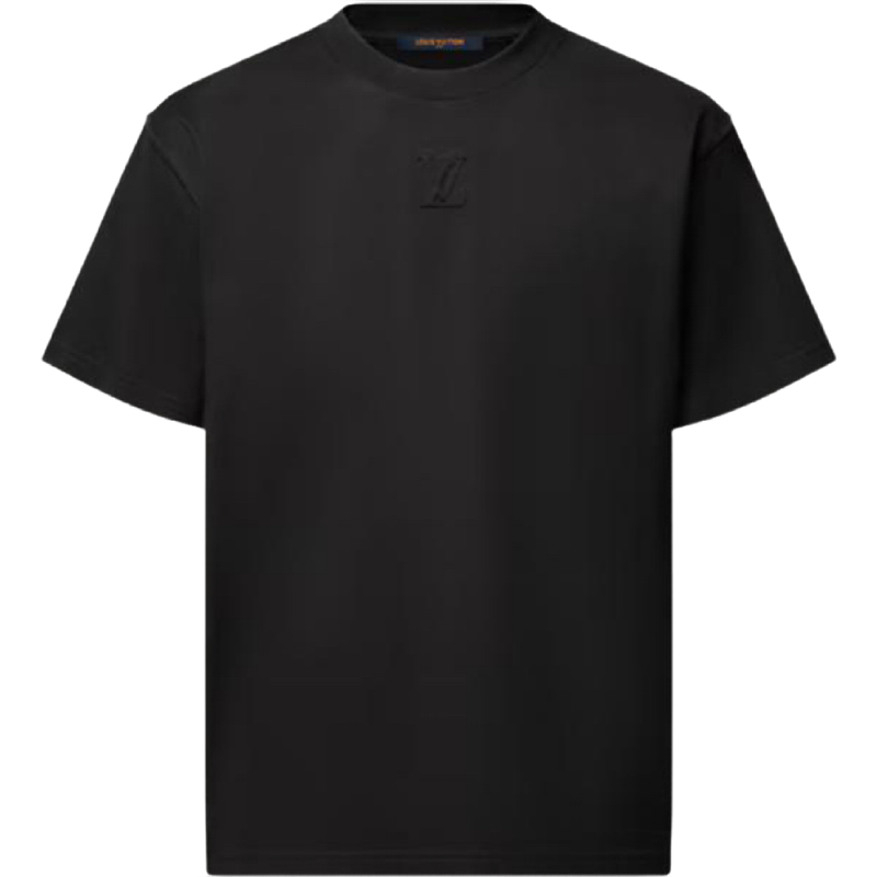 T shirt Lv 3D Logo noir