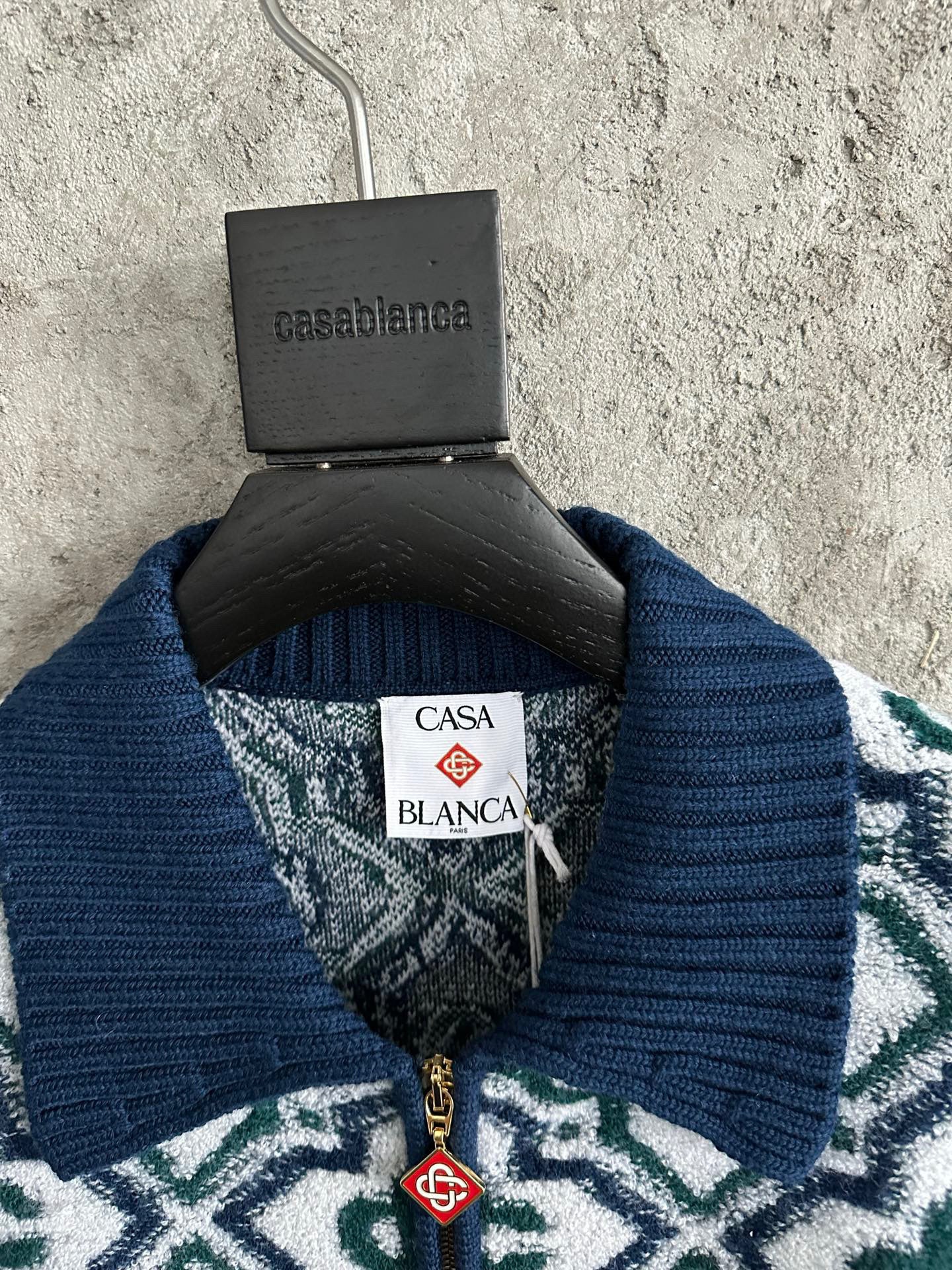 Casa B - Cardigan fermeture zippée