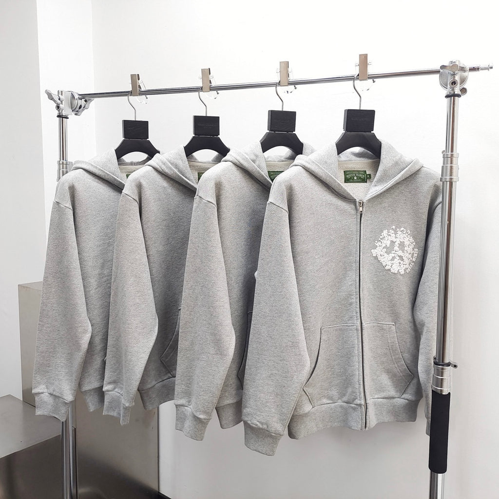 Gilet zippé D.tears grise