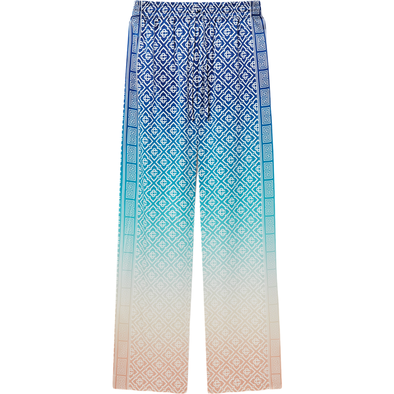 Casa B - Chemise en soie Jacquard Gradient