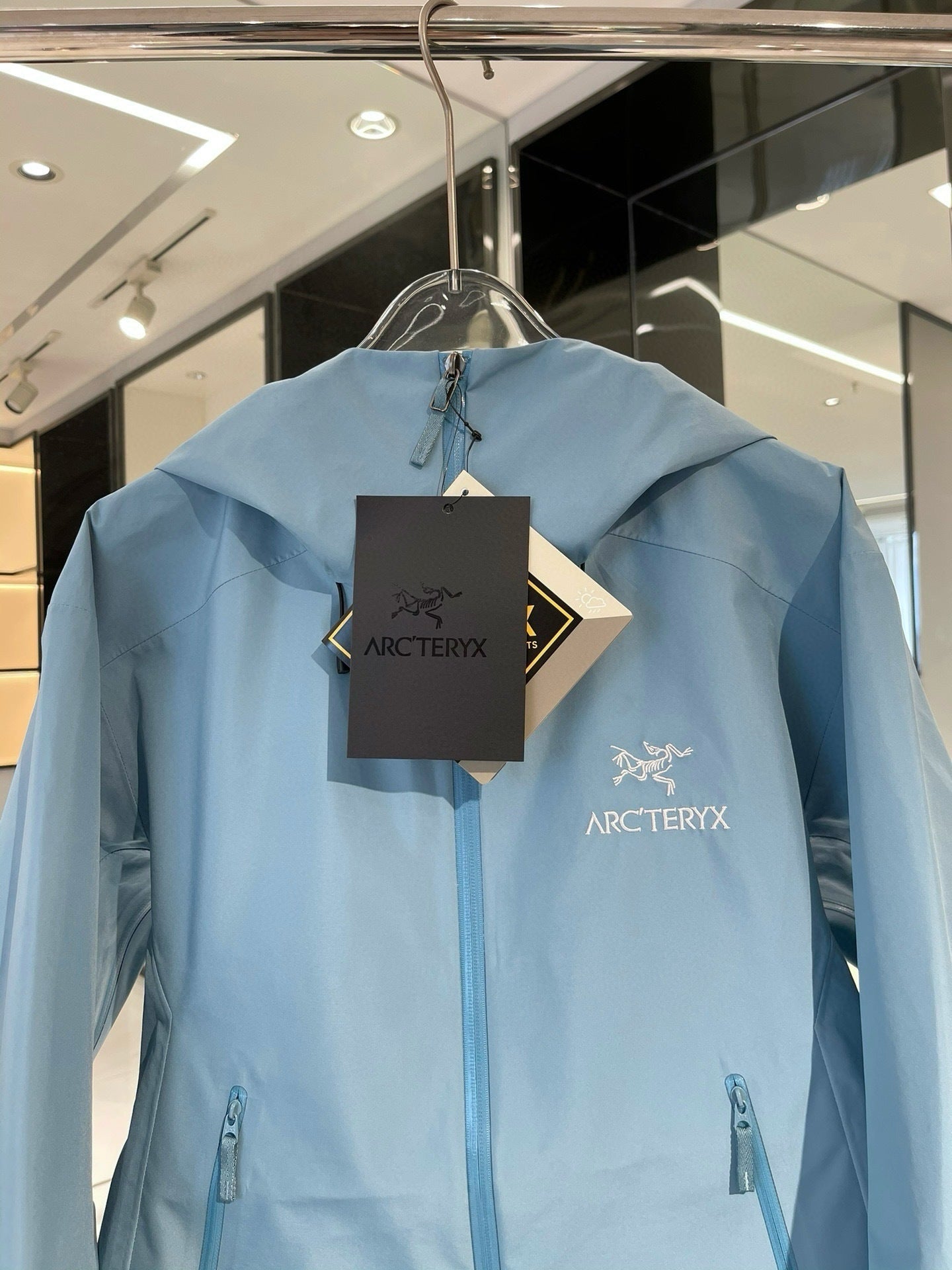 Veste  Arc tryx  Gore tx bleu ciel