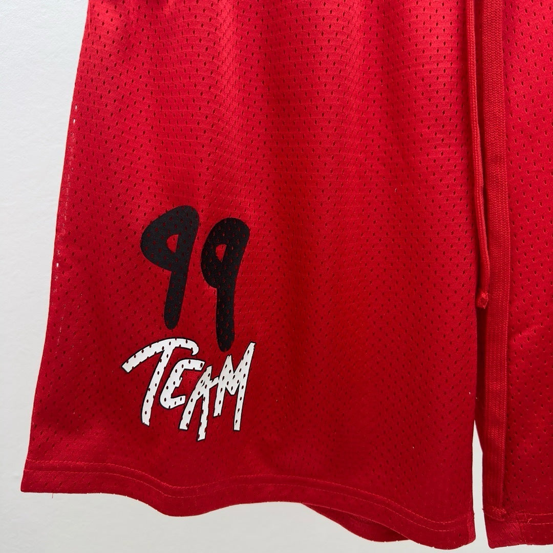 Baseball SHORT - RED CHROME 99