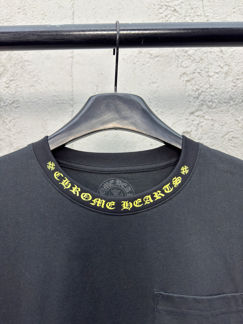 T shirt chrome Black and yellow