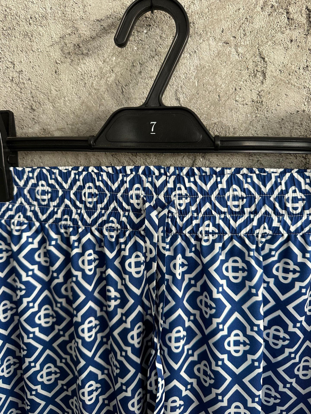 Casa B - Pantalons en soie Jacquard Gradient