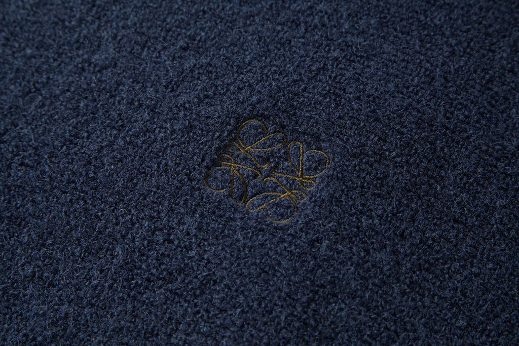 Sweat shirt zippé Anagram Bleu Loew