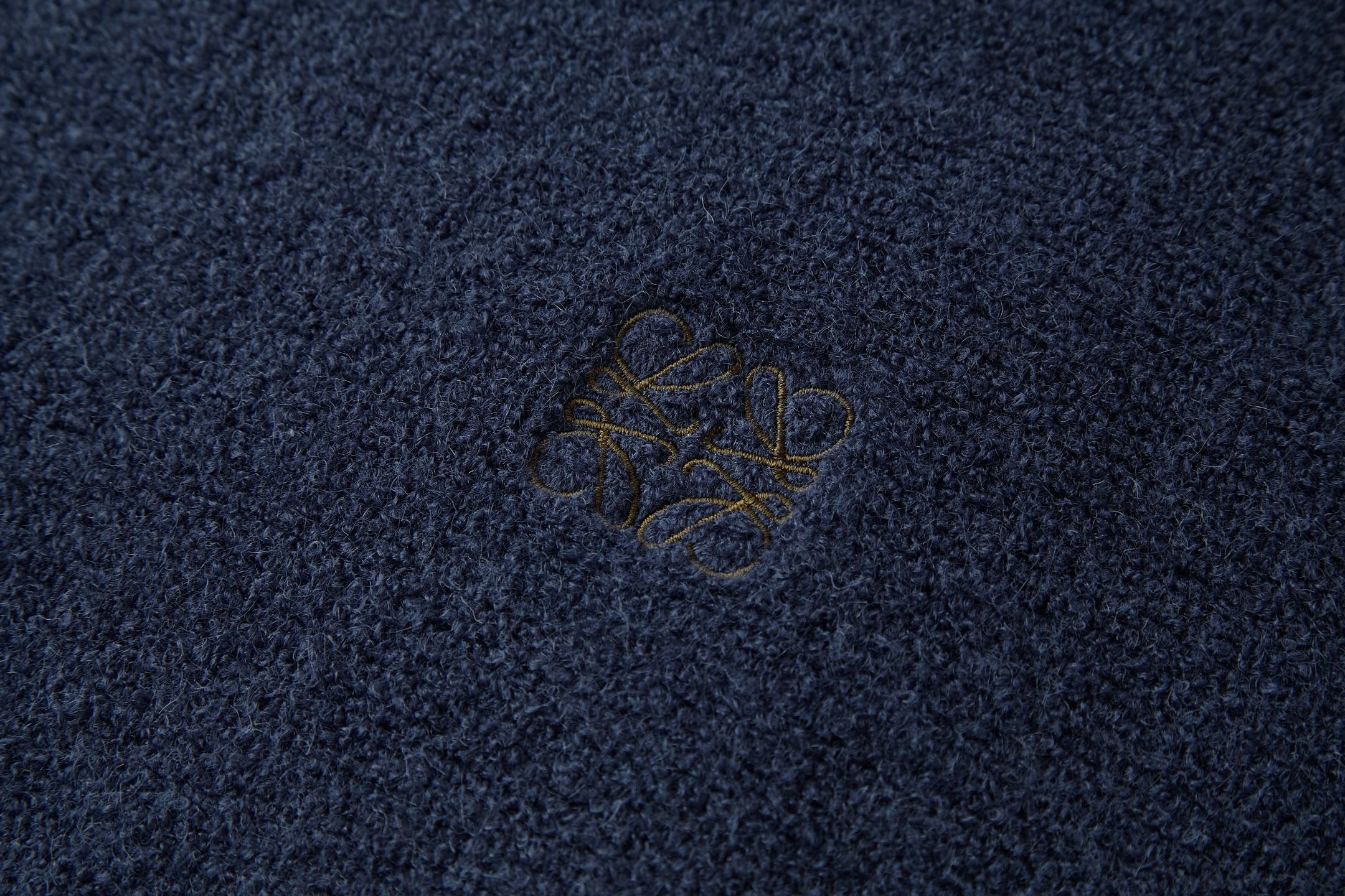 Sweat shirt zippé Anagram Bleu Loew